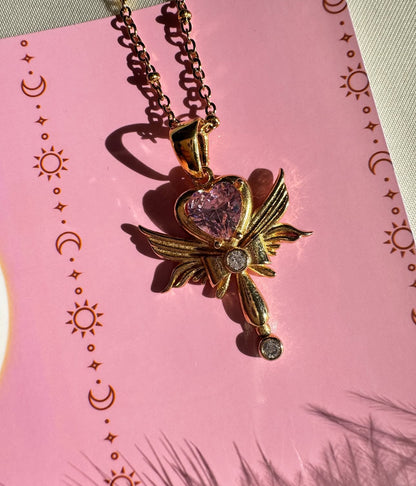 Sailor Moon Time Key Necklace