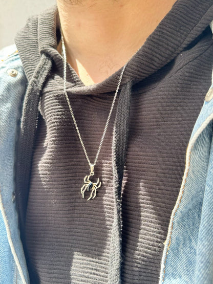 Stainless Steel Spiderman & Gwen Couple Necklaces