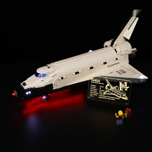 LED Nameplate for LEGO® NASA Space Shuttle Discovery 10283