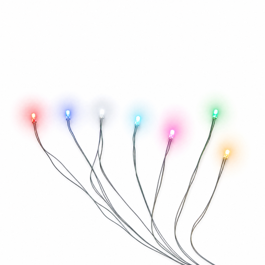 Black/White Bit Lights (Pack of 12)