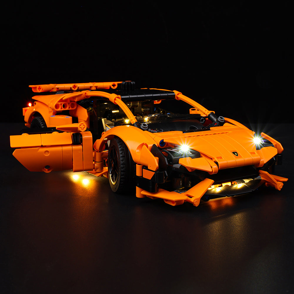 Light Kit for LEGO® Lamborghini Huracán Tecnica Orange 42196