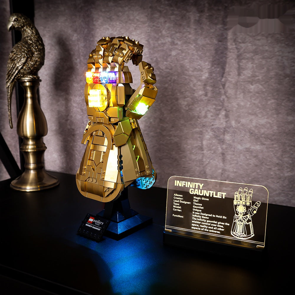 LED Nameplate for LEGO® Infinity Gauntlet 76191
