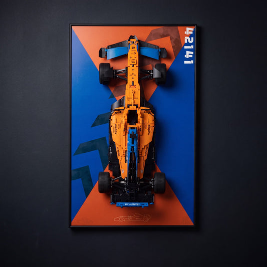 Display Wall-Mount for LEGO® McLaren Formula 1 Race Car 42141