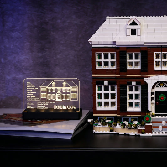 LED Nameplate for LEGO® Home Alone 21330