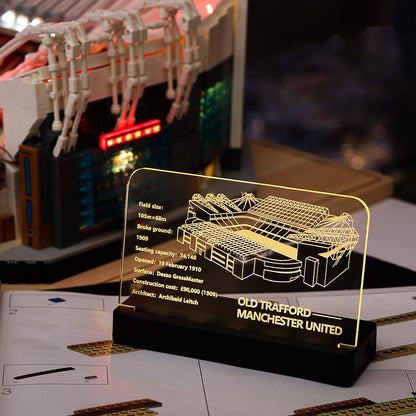 LED Nameplate for LEGO® Old Trafford 10272