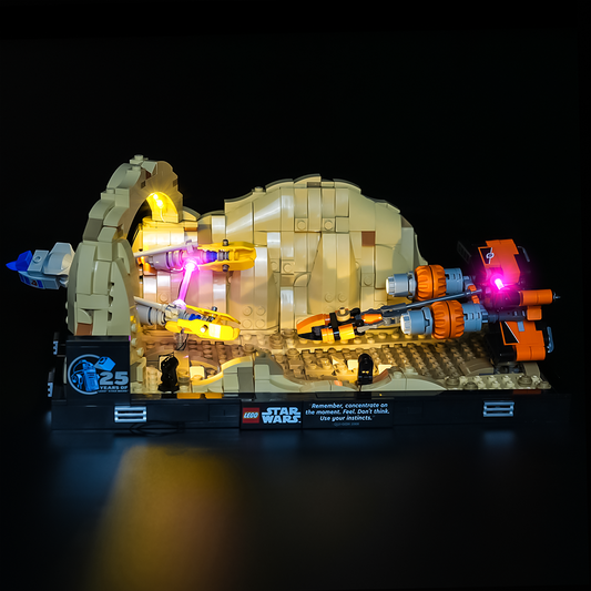 Light Kit for LEGO® Mos Espa Podrace Diorama 75380
