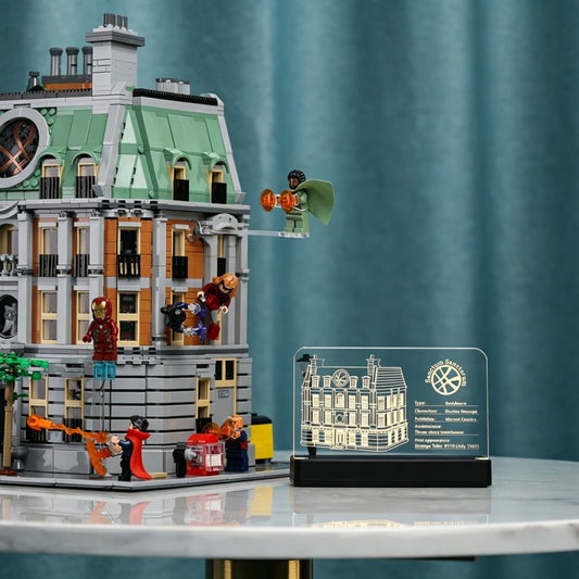 LED Nameplate for LEGO® Sanctum Sanctorum 76218