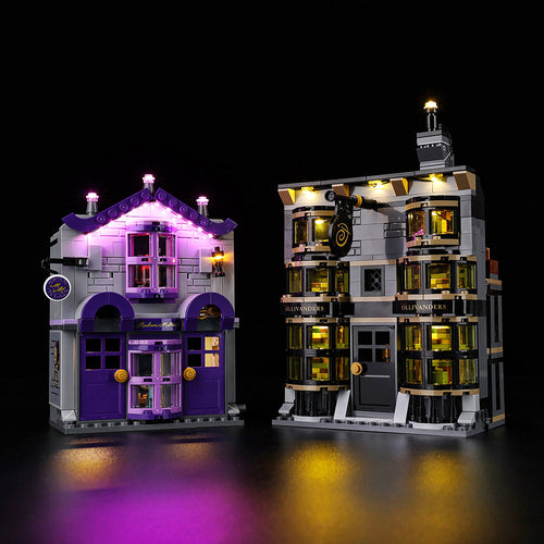 Light Kit for LEGO® Ollivanders & Madam Malkin's Robes 76439