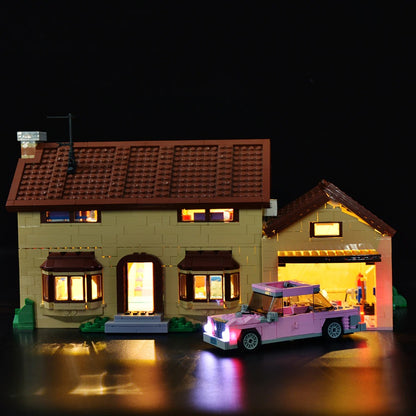 Light Kit for LEGO® The Simpsons House 71006