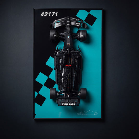 Display Wall-Mount for LEGO® Mercedes-AMG F1 W14 E Performance 42171