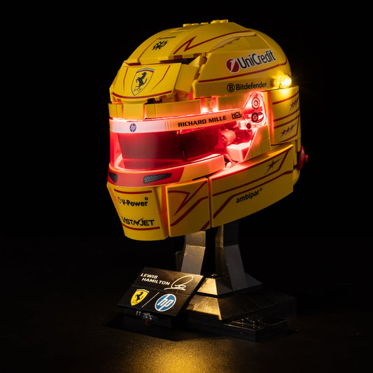 Light Kit for LEGO® Scuderia Ferrari HP Lewis Hamilton Helmet 43022