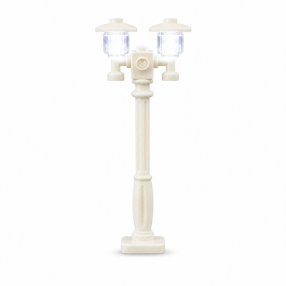 Double LED Lamp Post