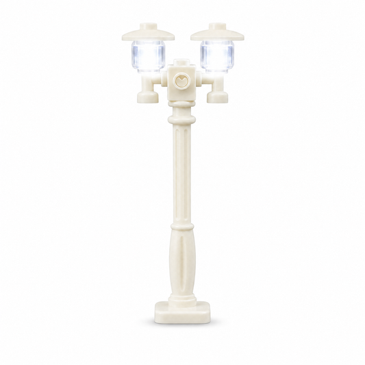 Double LED Lamp Post