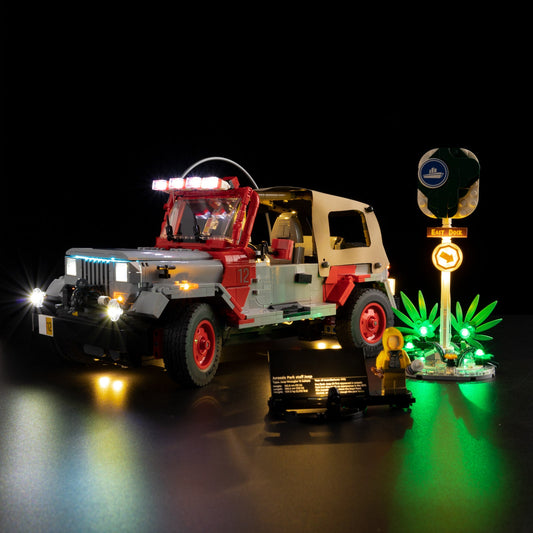 Light Kit for LEGO® Jurassic Park Jeep Wrangler 77984