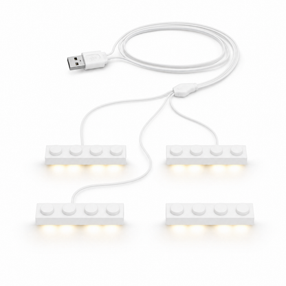 Warm 4 in 1 USB LED Light Kit