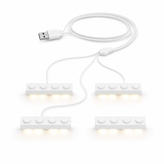 Warm 4 in 1 USB LED Light Kit