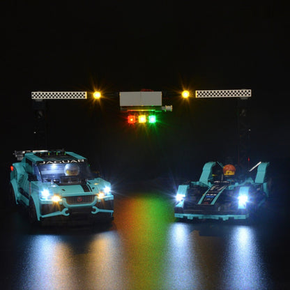 Light Kit for LEGO® Jaguar Racing GEN2 car & Jaguar I-PACE eTROPHY 76898