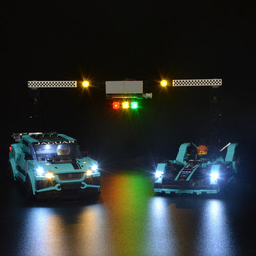 Light Kit for LEGO® Jaguar Racing GEN2 car & Jaguar I-PACE eTROPHY 76898