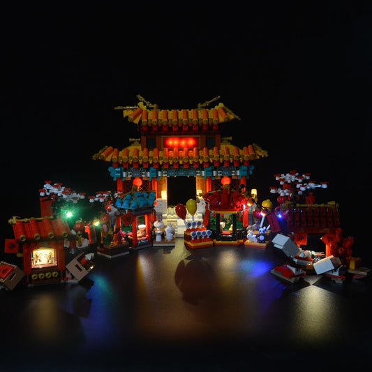 Light Kit for LEGO® Chinese New Year Temple Fair 80105