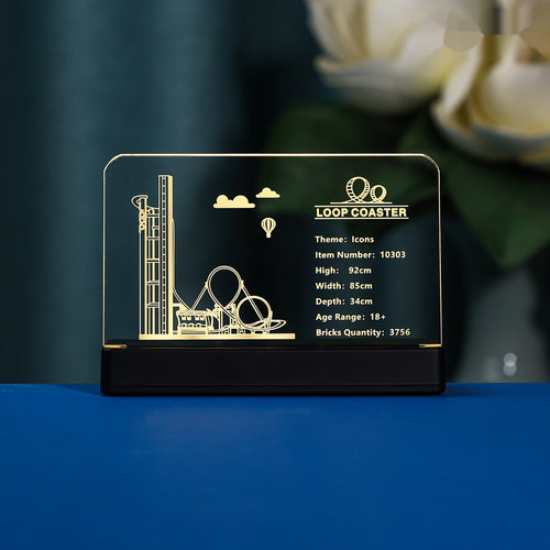 LED Nameplate for LEGO® Loop Coaster 10303
