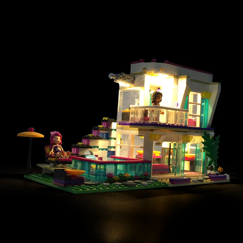 Light Kit for LEGO® Livi's Pop Star House 41135