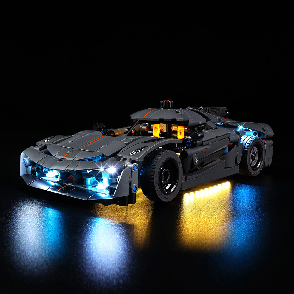 Light Kit for LEGO® Koenigsegg Jesko Absolut Grey Hypercar 42173