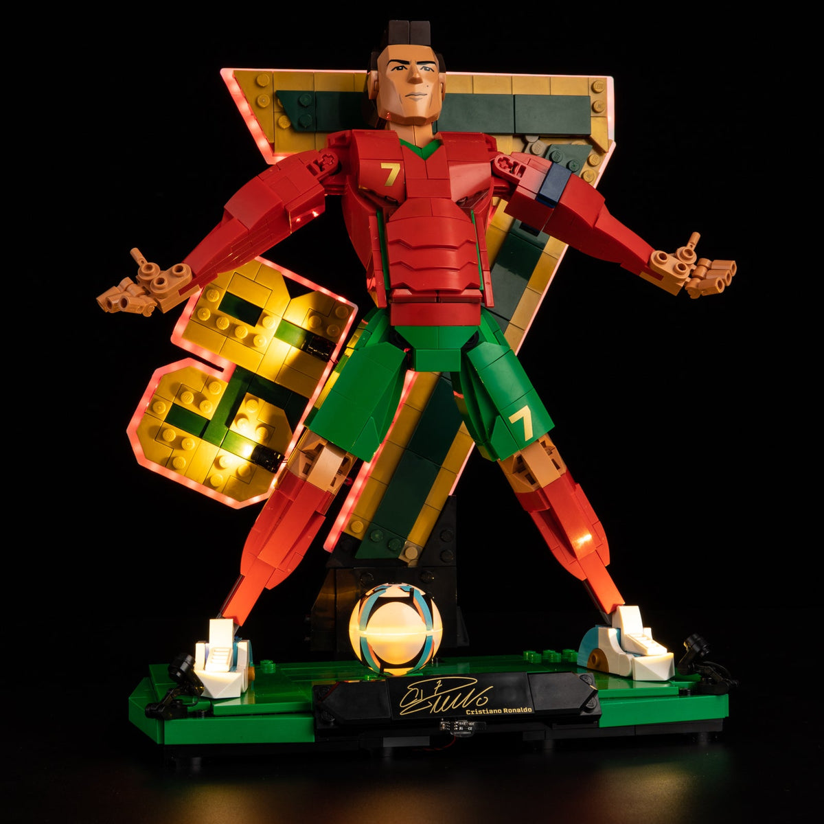 Light Kit for LEGO® Cristiano Ronaldo – Soccer Legend 43016