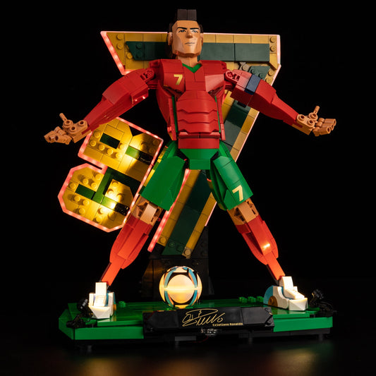 Light Kit for LEGO® Cristiano Ronaldo – Soccer Legend 43016