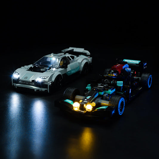 Light Kit for LEGO® Mercedes-AMG F1 W12 E Performance & Mercedes-AMG Project One 76909