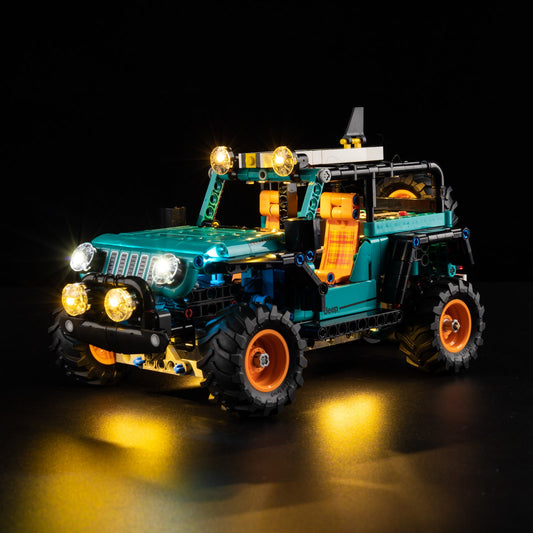 Light Kit for LEGO® Jeep Wrangler Rubicon SUV 42227