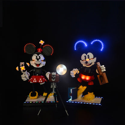 Light Kit for LEGO® Mickey Mouse & Minnie Mouse Buildable Characters 43179