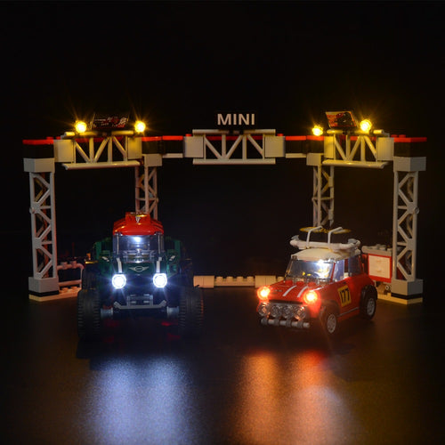 Light Kit for LEGO® 1967 Mini Cooper S Rally and 2018 MINI John Cooper Works Buggy 75894