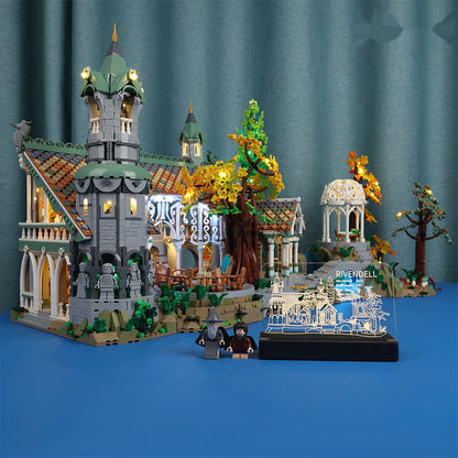 LED Nameplate for LEGO® The Lord of the Rings: Rivendell 10316