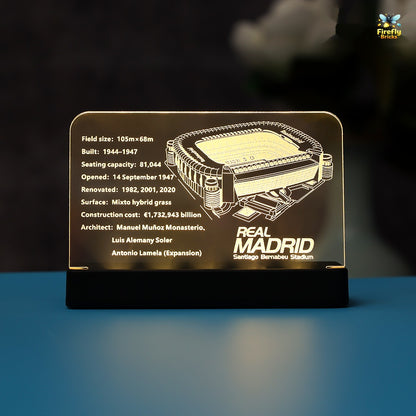 LED Nameplate for LEGO® Real Madrid – Santiago Bernabéu Stadium 10299