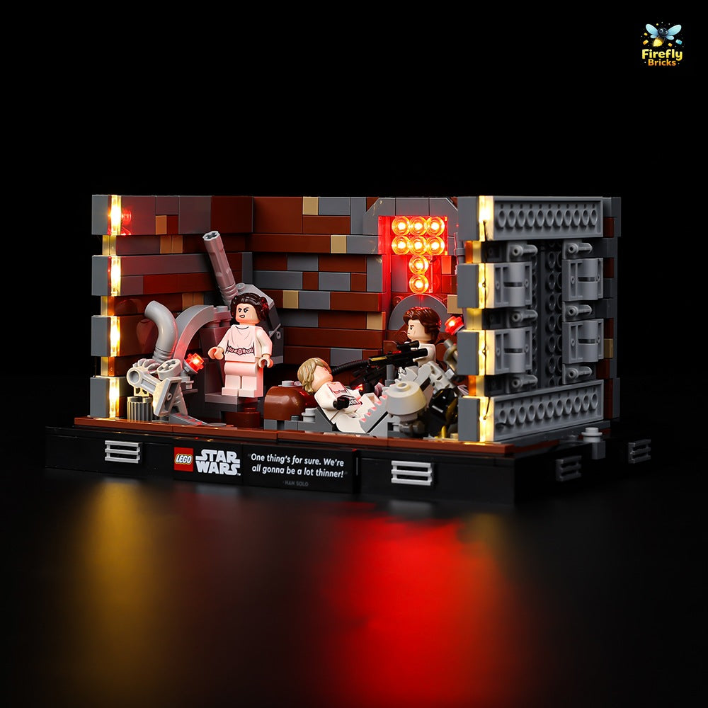 Light Kit for LEGO® Death Star Trash Compactor Diorama 75339