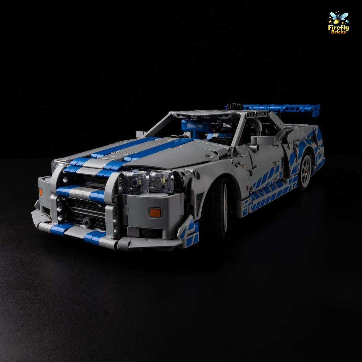 Light Kit for LEGO® 2 Fast 2 Furious Nissan Skyline GT-R (R34) Car 42210