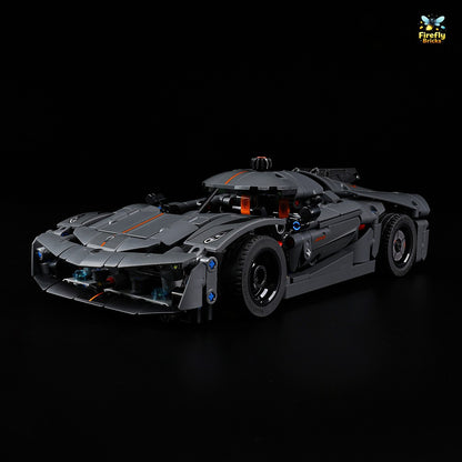 Light Kit for LEGO® Koenigsegg Jesko Absolut Grey Hypercar 42173