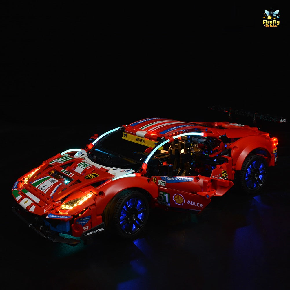 Light Kit for LEGO® Ferrari 488 GTE “AF Corse #51” 42125