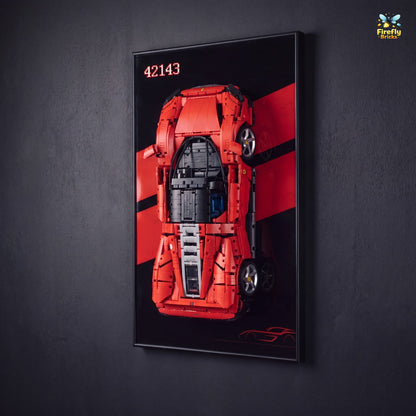 Display Wall-Mount for LEGO® Ferrari Daytona SP3 42143