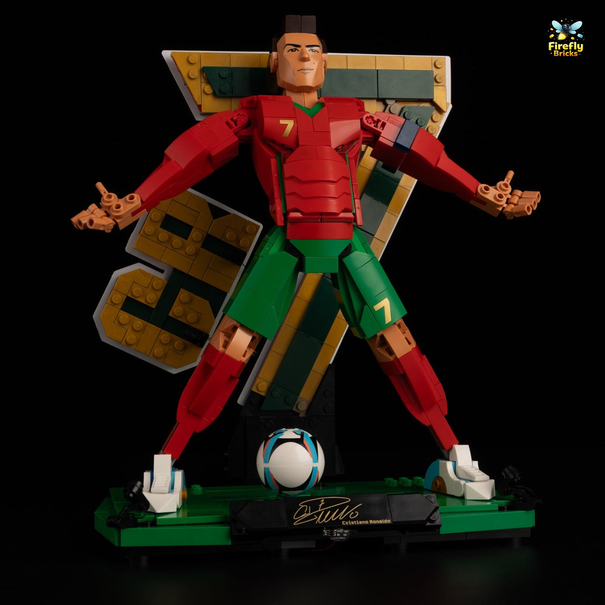 Light Kit for LEGO® Cristiano Ronaldo – Soccer Legend 43016