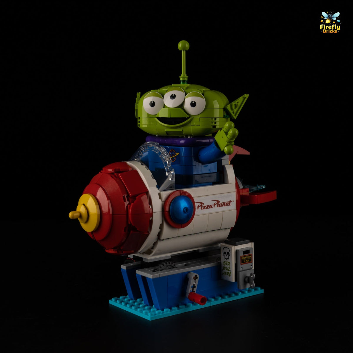 Light Kit for LEGO® Alien with Pizza Planet Rocket Ride 43307