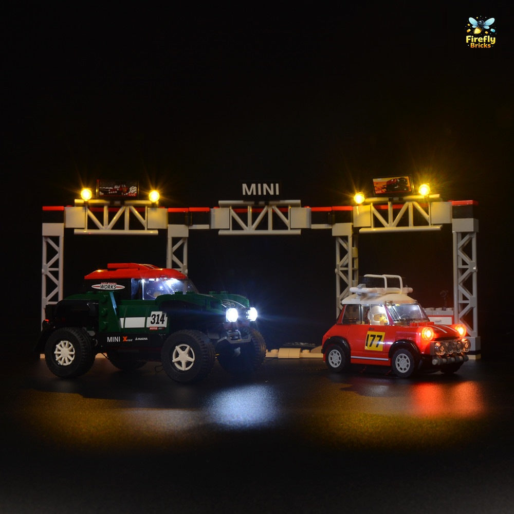 Light Kit for LEGO® 1967 Mini Cooper S Rally and 2018 MINI John Cooper Works Buggy 75894