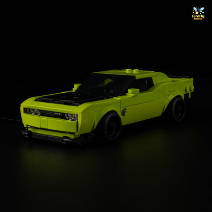 Light Kit for LEGO® Dodge Challenger SRT Hellcat Sports Car 77237