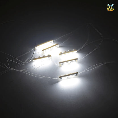 White 6 in 1 USB LED Light Kit