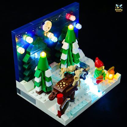 Light Kit for LEGO® Santa's Front Yard 40484