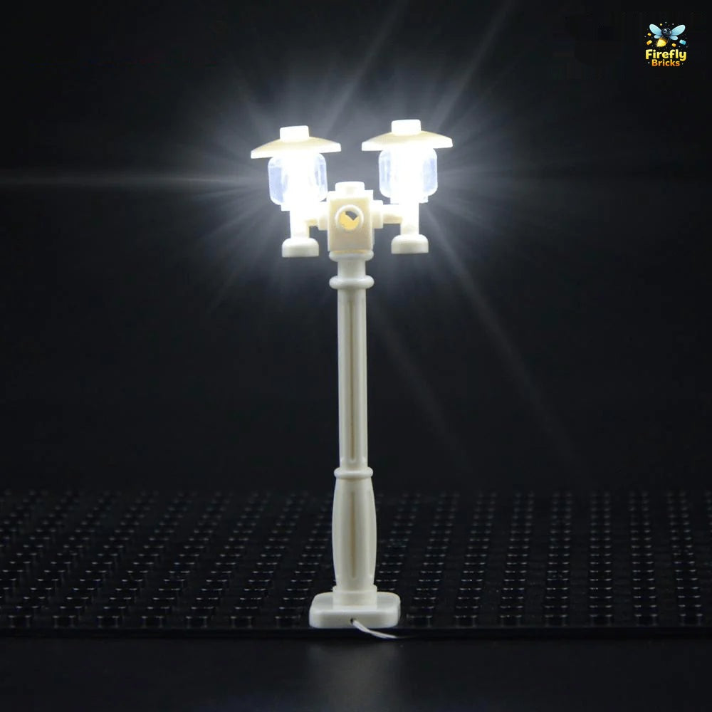 Double LED Lamp Post
