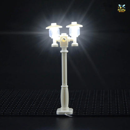 Double LED Lamp Post