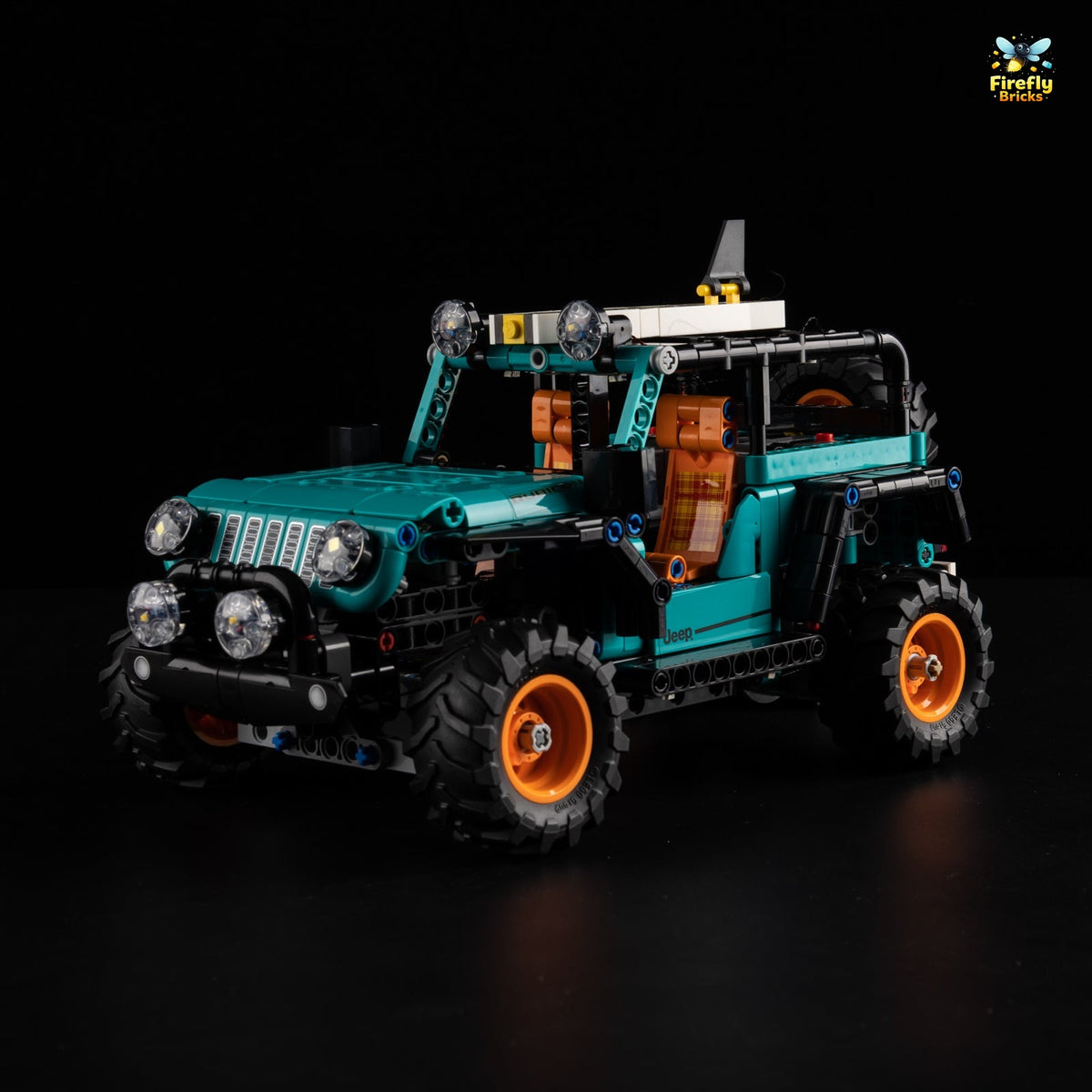 Light Kit for LEGO® Jeep Wrangler Rubicon SUV 42227