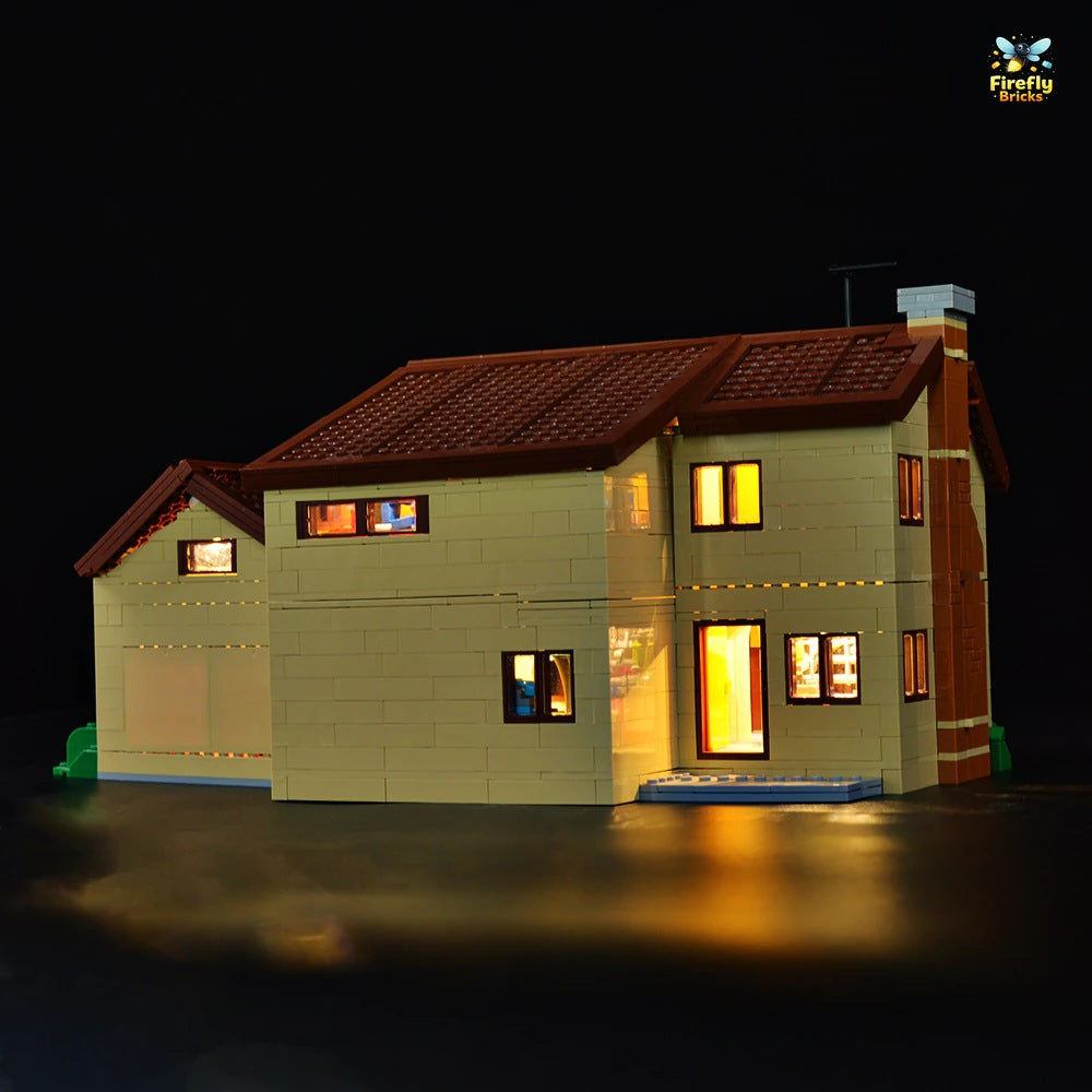 Light Kit for LEGO® The Simpsons House 71006