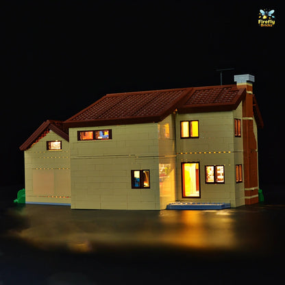 Light Kit for LEGO® The Simpsons House 71006